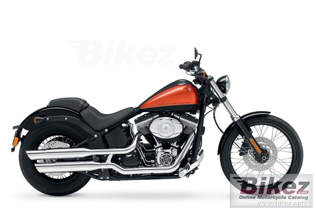 Big Harley-Davidson fxs softail blackline picture and wallpaper from Bikez.com
